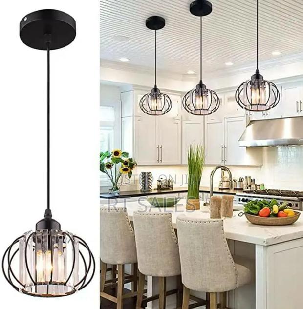 Crystal Luxury Single Pendant Light. · Photo 2