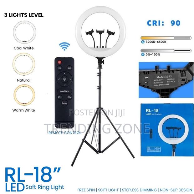 Rl-18 Led Soft Ring Light photo 3