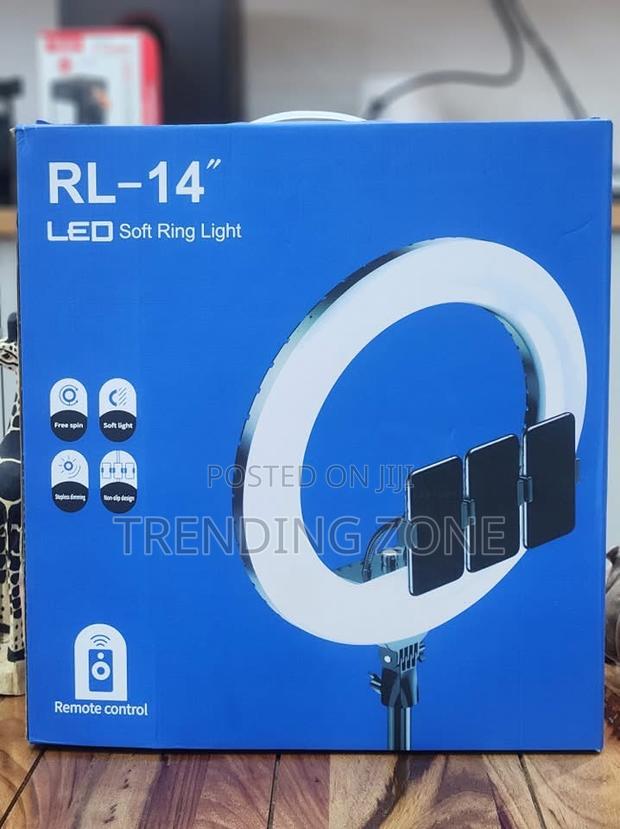 Rl-14 Led Soft Ring Light + 1 Free Bag photo 2