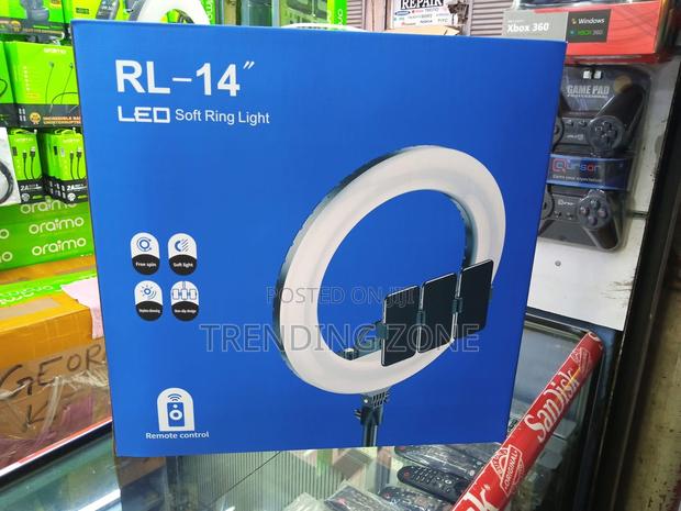 Rl-14 Led Soft Ring Light + 1 Free Bag photo 3