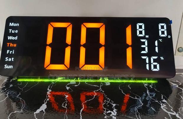 17inch Digital Alarm Wall Clock photo 6
