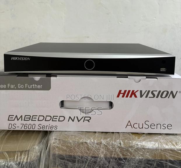 Hikvision 8ch Poe NVR Acusense 2hdd Slot Ds-7608nxi-/8p · Photo 4