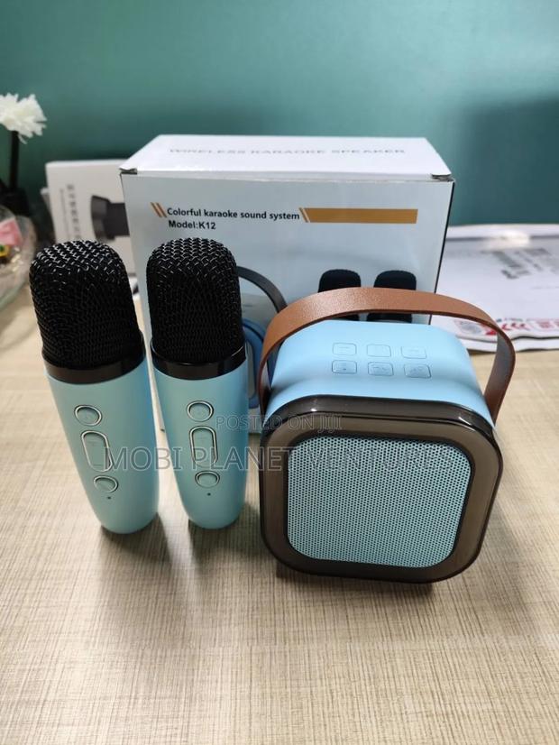Kids Wireless Karaoke Box With Two Microphones