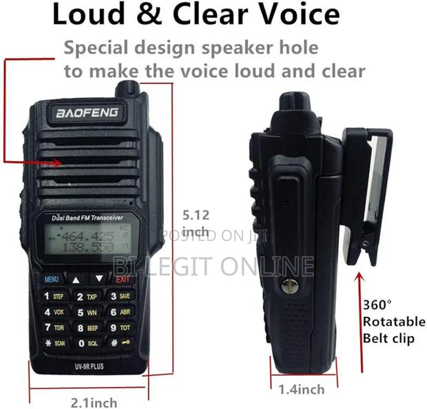 Baofeng Uv 9r Plus Walkie Talkie photo 3