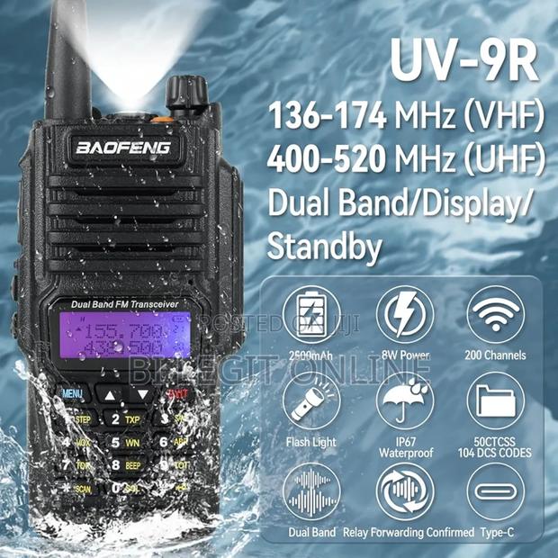 Baofeng Uv 9r Plus Walkie Talkie photo 4