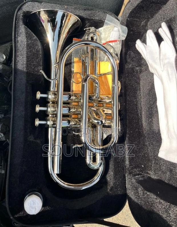 Yamaha Ycr-335s Cornet Silver-Plated Brass Instrument · Photo 4