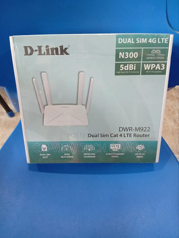 D-Link DWR-M922 Dual Sim 4g Router · Photo 4