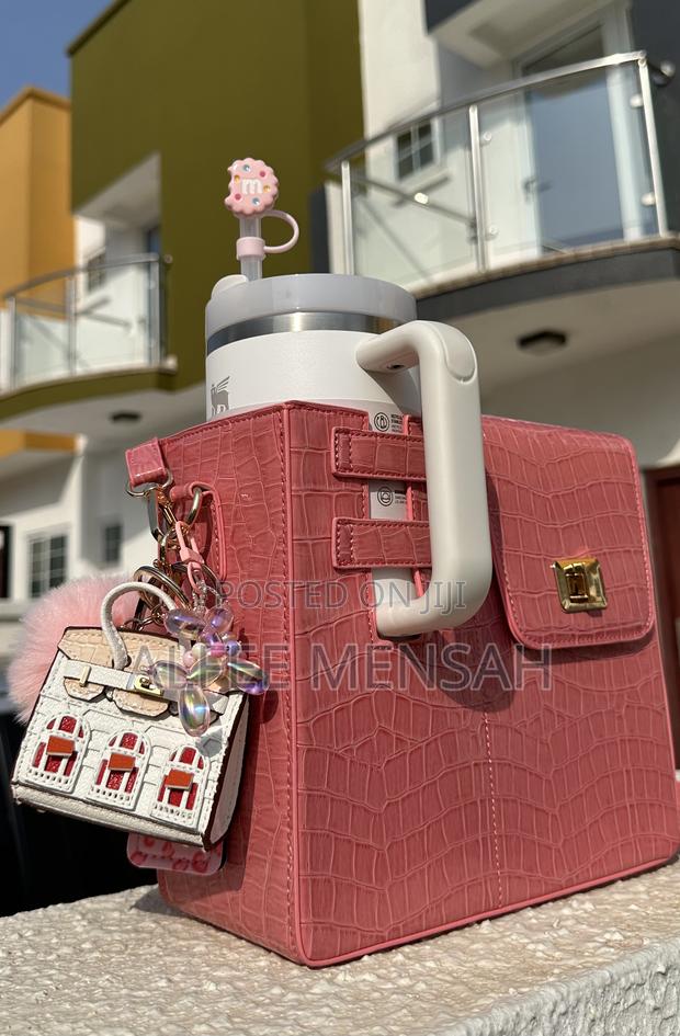 Brick Pink Crossbody Bag 40oz