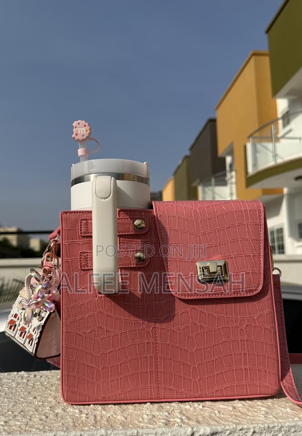 Brick Pink Crossbody Bag 40oz