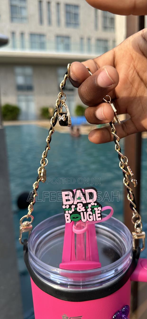 Hot Pink Flowstate Stanley Tumbler