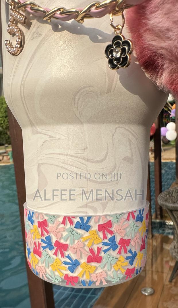 Rose Quartz Swirl Stanley Tumbler 40oz