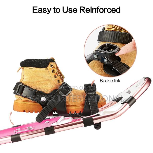 Hrking Lightweight Terrain Showshoes Set,Women Men Kids 21" photo 6
