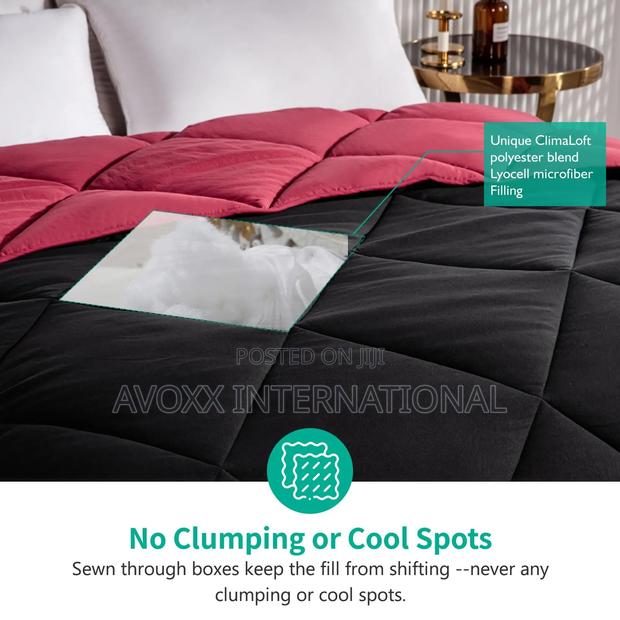 Down Alternative Duvet, Queen S.Comforter + 2 Pillow Covers photo 4