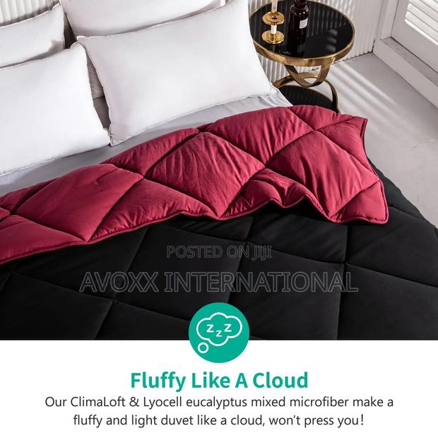 Down Alternative Duvet, Queen S.Comforter + 2 Pillow Covers photo 5