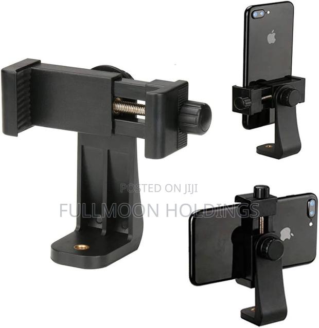 Universal Mobile Phone Selfie Clip Bracket Stand-Black · Photo 3
