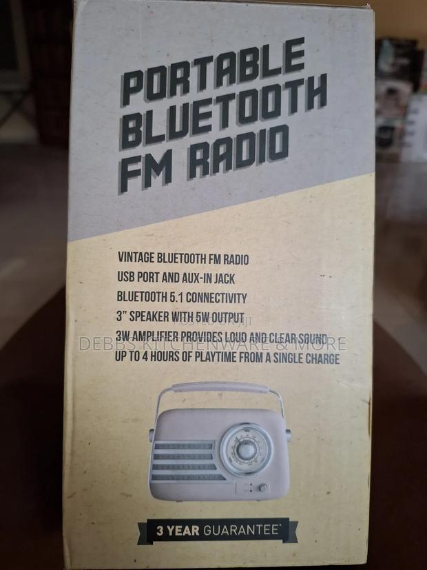 Akai Portable Bluetooth Fm Radio With Puk photo 2