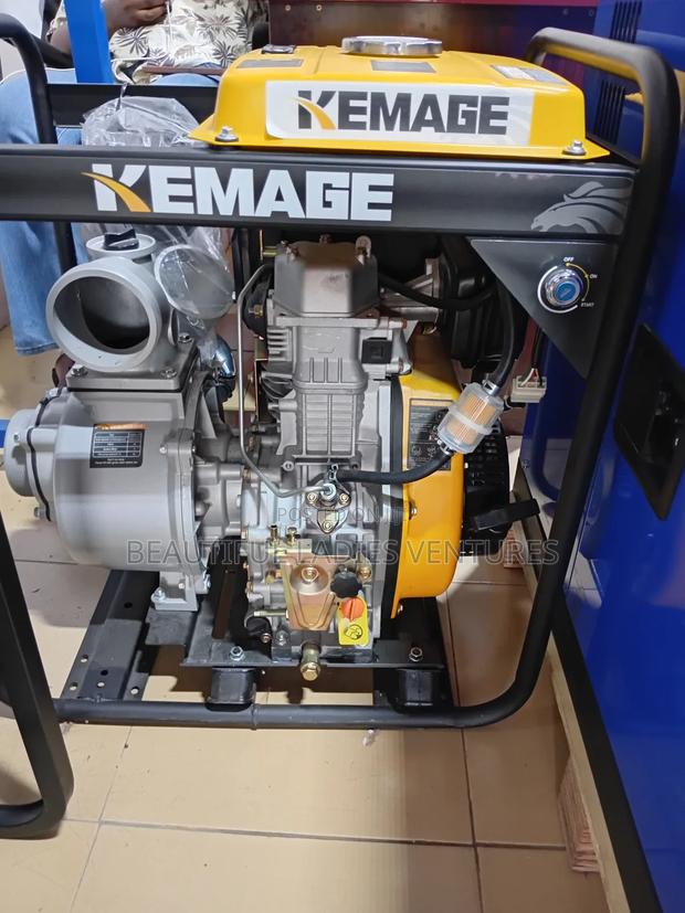 4" Brand New Kemage Water Pump Diesel Key Start · Photo 2