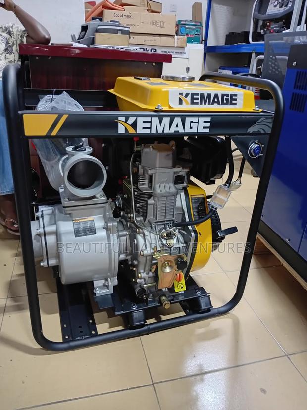 4 Inches Key Start Kemage Water Pump Diesel · Photo 2
