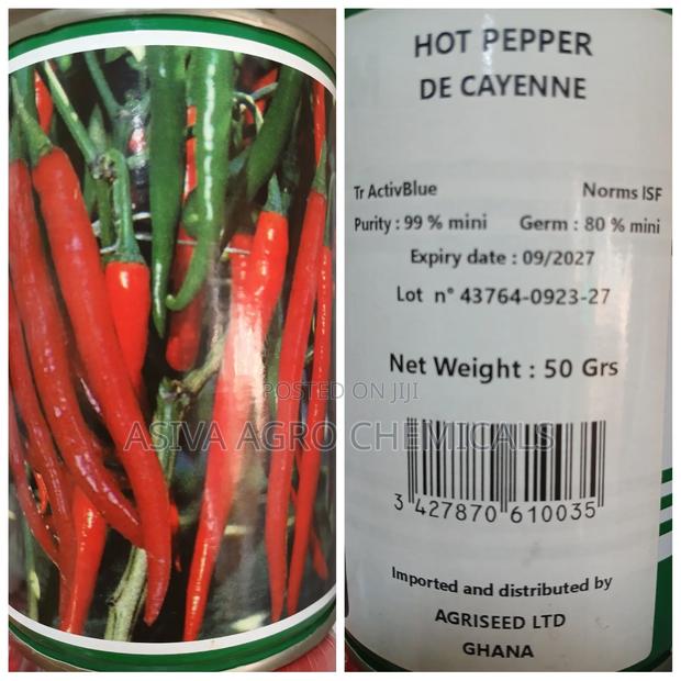 Cayenne Pepper (Chilli Pepper) Seeds