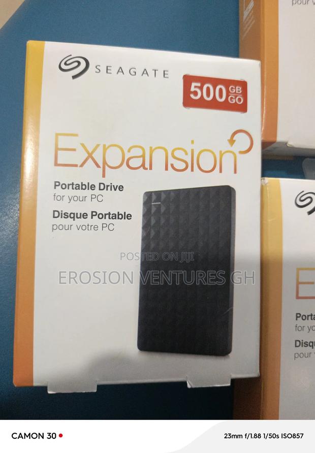 500gb Seagate External Drive · Photo 1