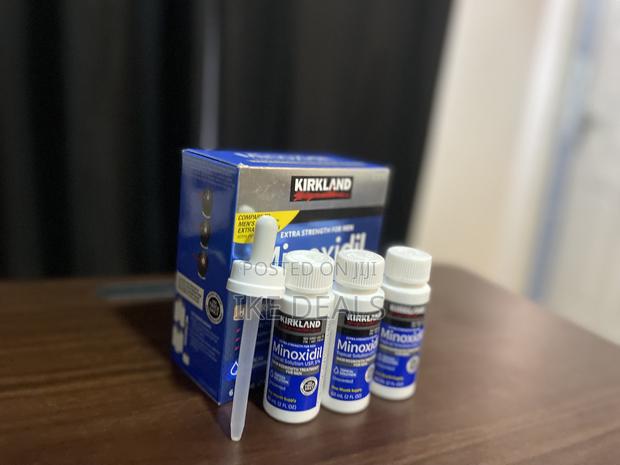 Kirkland Minoxidil 5% Hair Regrowth Treatment Bottle
