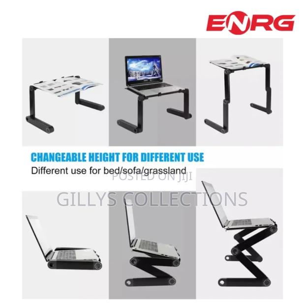 Multifunctional Laptop Table Stand With Fan photo 2