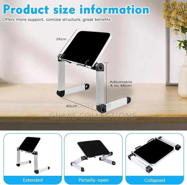 Multifunctional Laptop and Book Stand