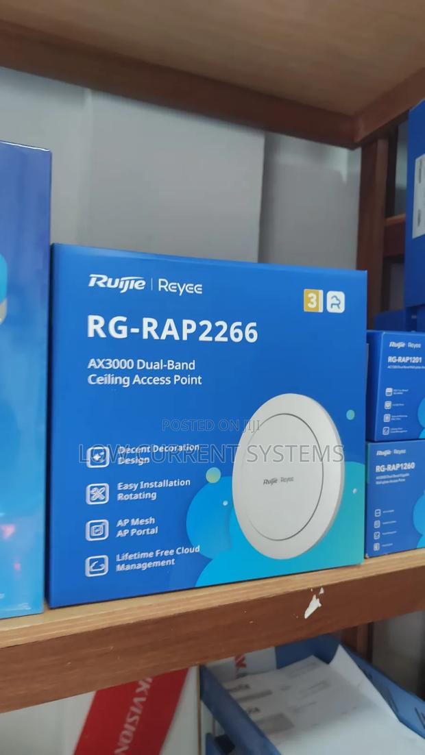 Ruijie Access Point Wifi 6 Dual Band Ap Ceiling Wireles 2266 · Photo 2