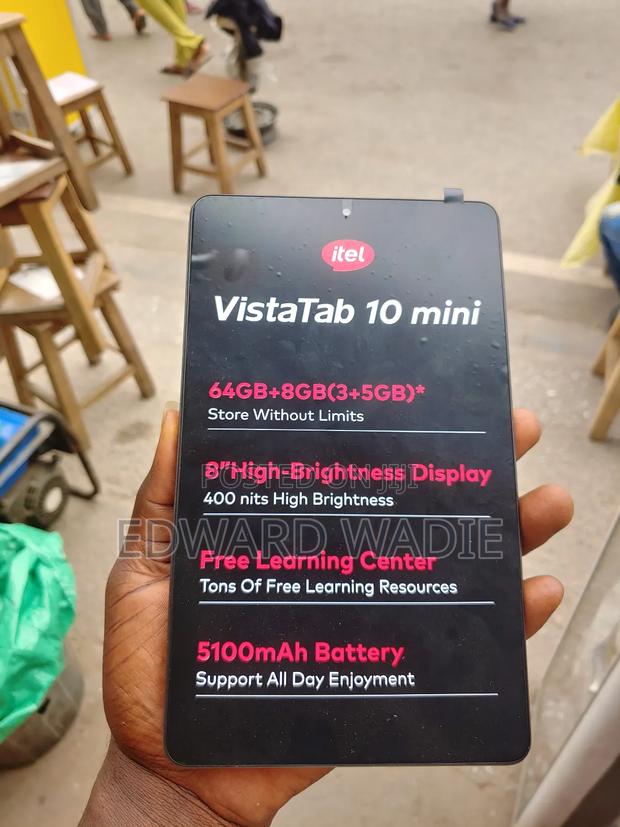New Itel VistaTab 10 mini 64 GB Gray photo 3