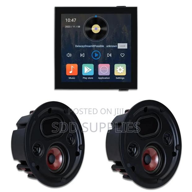 2set of SDD Luxury Ceiling Speaker Woofer 120w Amplfier