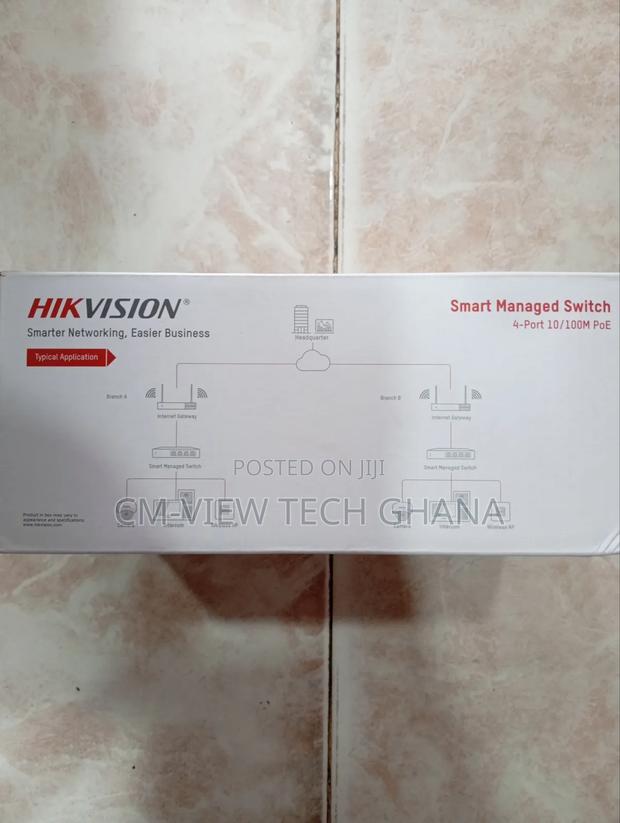 4port Hikvision Poe Managed Switch (Non Gigabit) · Photo 4