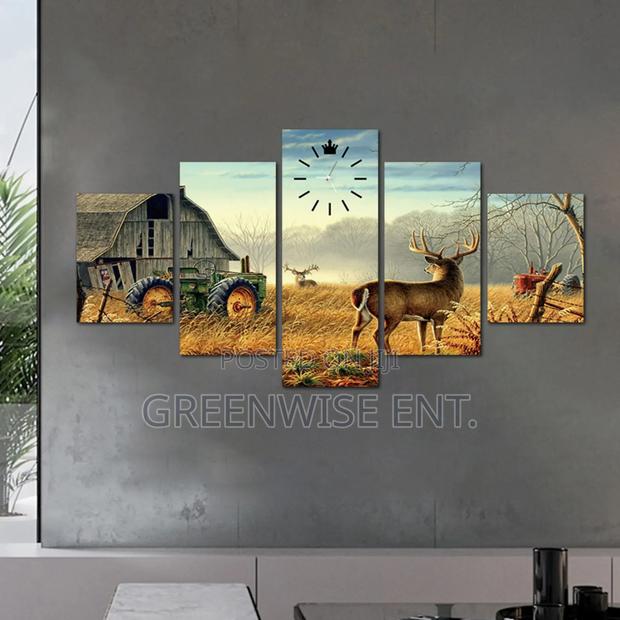Rustic Wilderness 5 Panel Wall Art photo 4