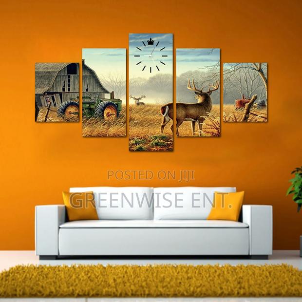 Rustic Wilderness 5 Panel Wall Art photo 2
