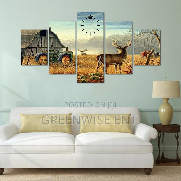 Rustic Wilderness 5 Panel Wall Art photo 3