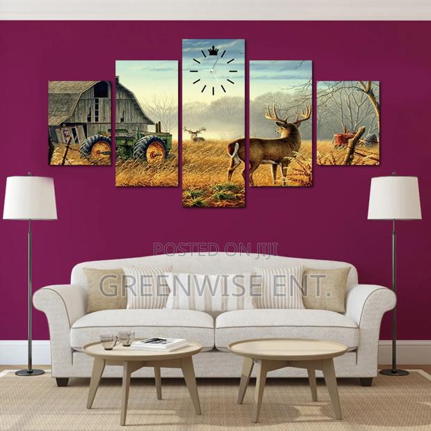 Rustic Wilderness 5 Panel Wall Art