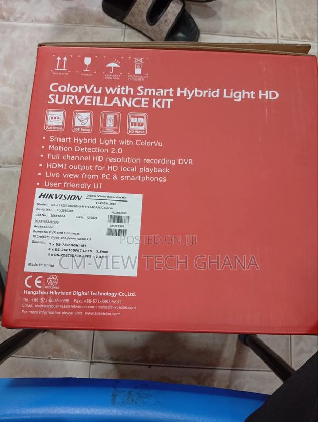 Hikvision 8chanel Colorvu Surveillance Kit 2mp · Photo 4