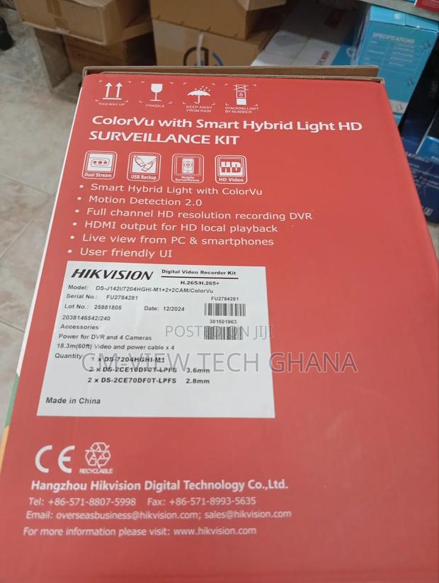 4chanel Hikvision Colorvu With Smart Hd Surveillance Kit · Photo 4