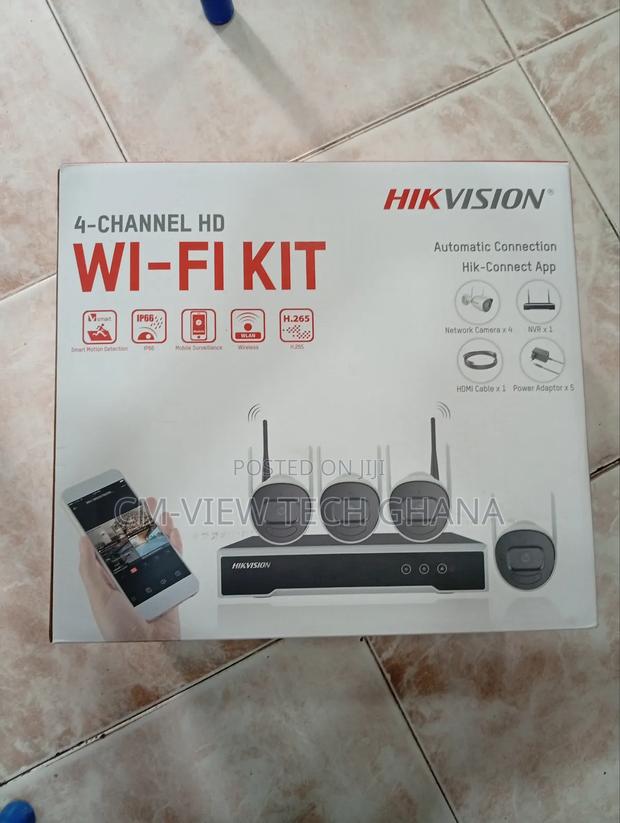 4chanel Hd Outdoor Wifi Camera Kit Hikvision · Photo 2
