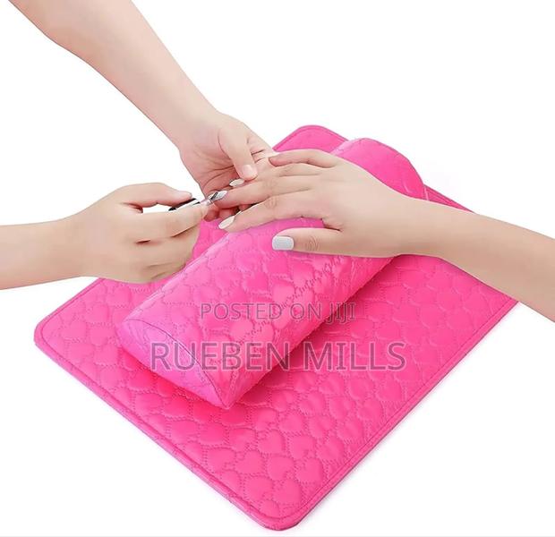 Manicure Tool Nail Art Arm Rest Pillow Wrist Hand Holder · Photo 4