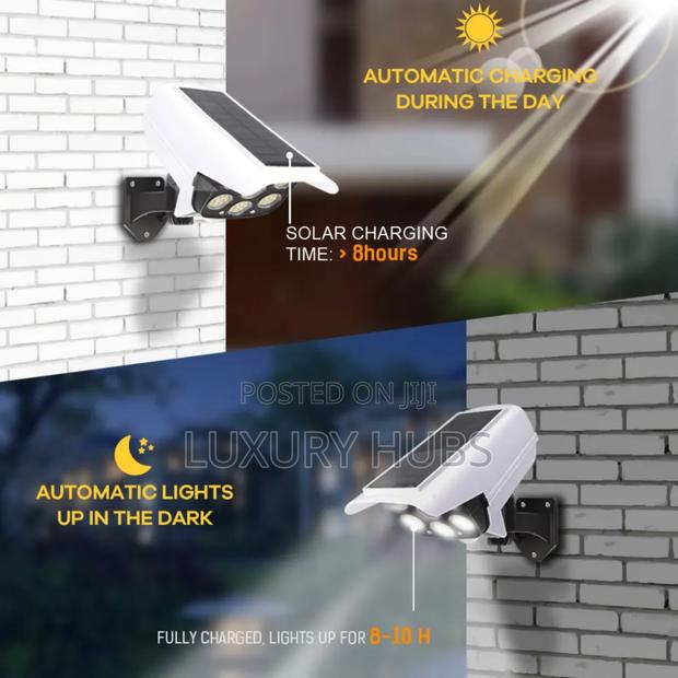 Outdoor Flood Solar Sensor Security Similar Camera Led Light