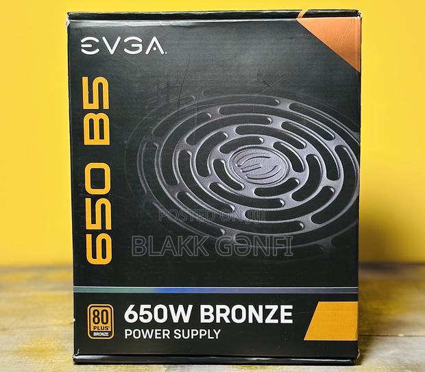 Evga 650 B5 Fully Modular Gaming Power Supply · Photo 2