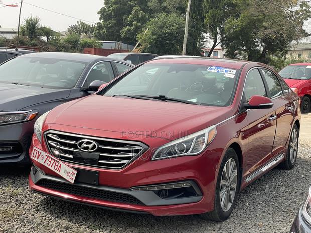 Hyundai Sonata Sport Sedan FWD (2.4L 4cyl 6A) 2017 Red