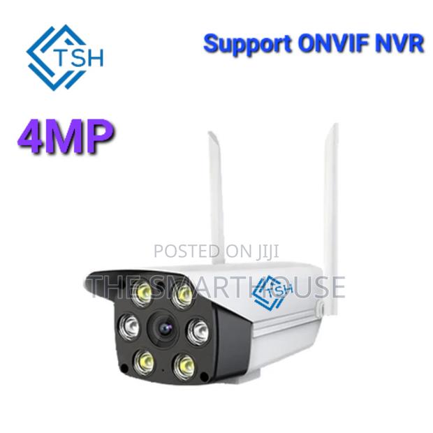 Smart 4mp Bullet Wifi CCTV Camera photo 4