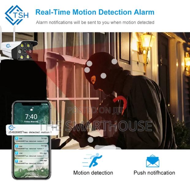 Smart 4mp Bullet Wifi CCTV Camera photo 5