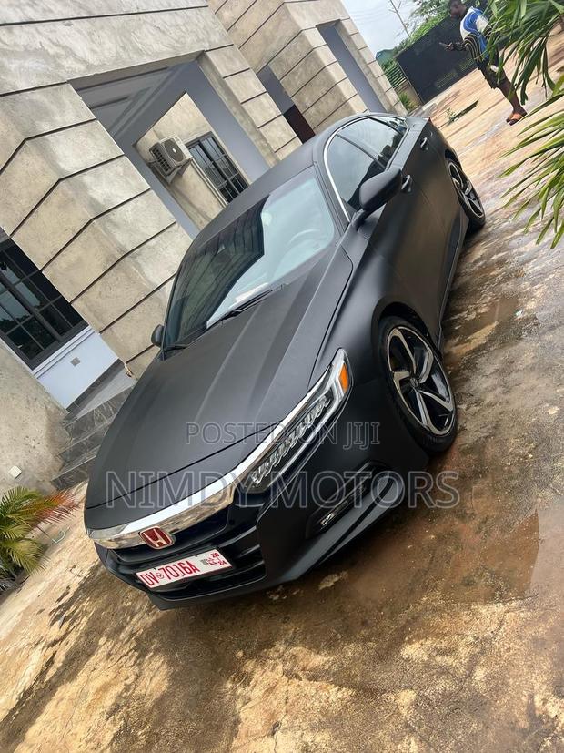 Honda Accord Sport (1.5L 4cyl Turbo 6M) 2019 Black photo 6