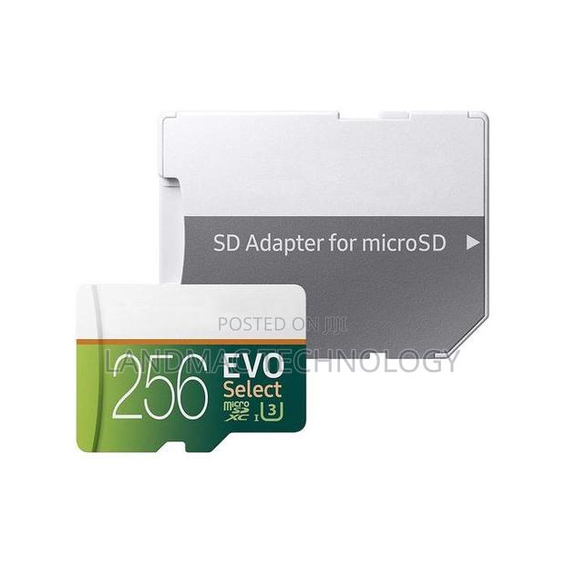 Samsung-256gb Microsdhc Memory Card With Adapter - Green · Photo 3