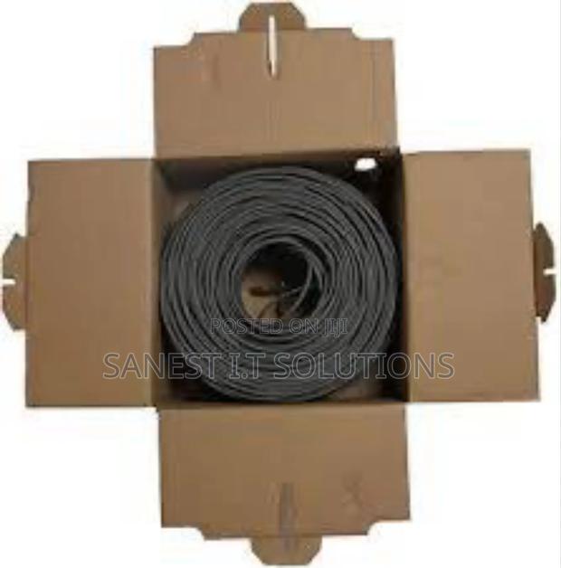Cat6 FTP Outdoor 305 Meters Black Coated Cable