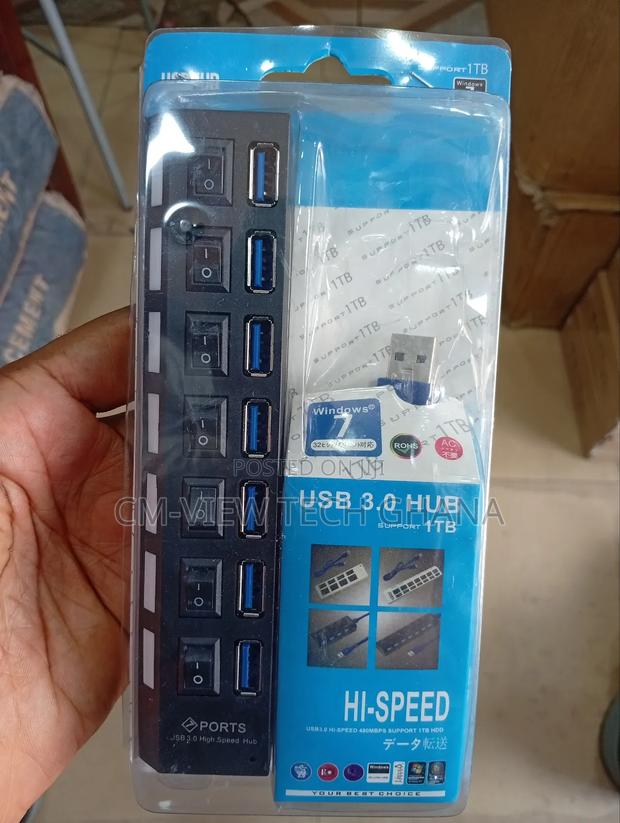 7port 3.0 Usb Hub High-speed · Photo 3