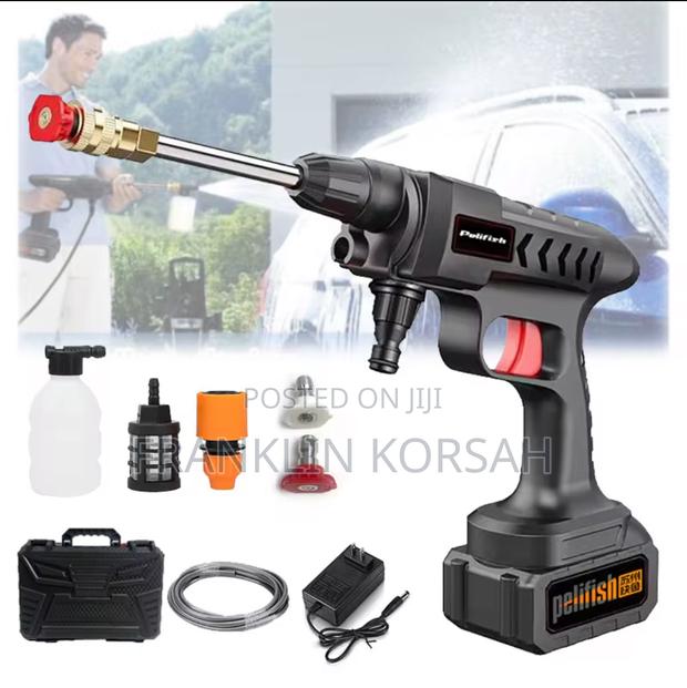 Cordless Portable Car Pressure Gun photo 2