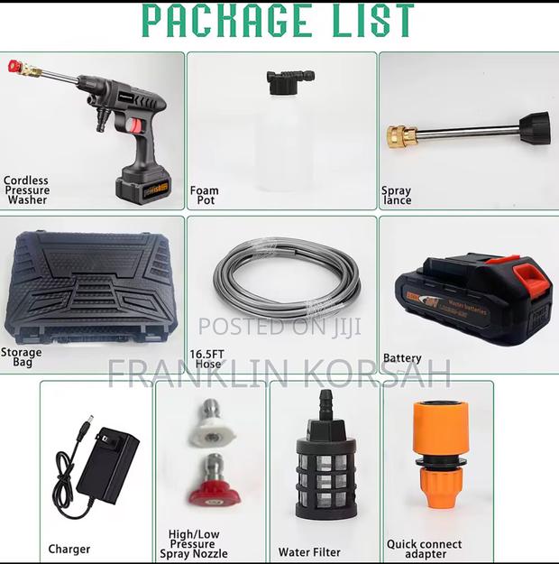 Cordless Portable Car Pressure Gun photo 3